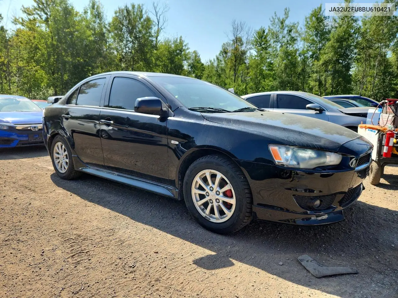 2011 Mitsubishi Lancer Es/Es Sport VIN: JA32U2FU8BU610421 Lot: 60023316