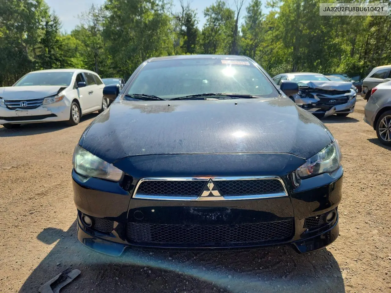 2011 Mitsubishi Lancer Es/Es Sport VIN: JA32U2FU8BU610421 Lot: 60023316
