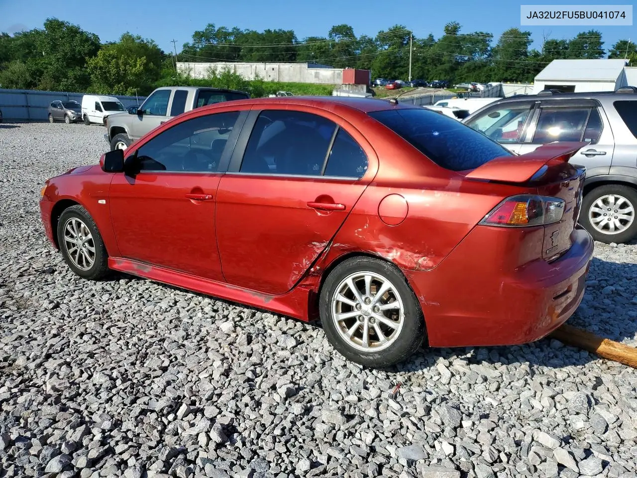 2011 Mitsubishi Lancer VIN: JA32U2FU5BU041074 Lot: 60847746