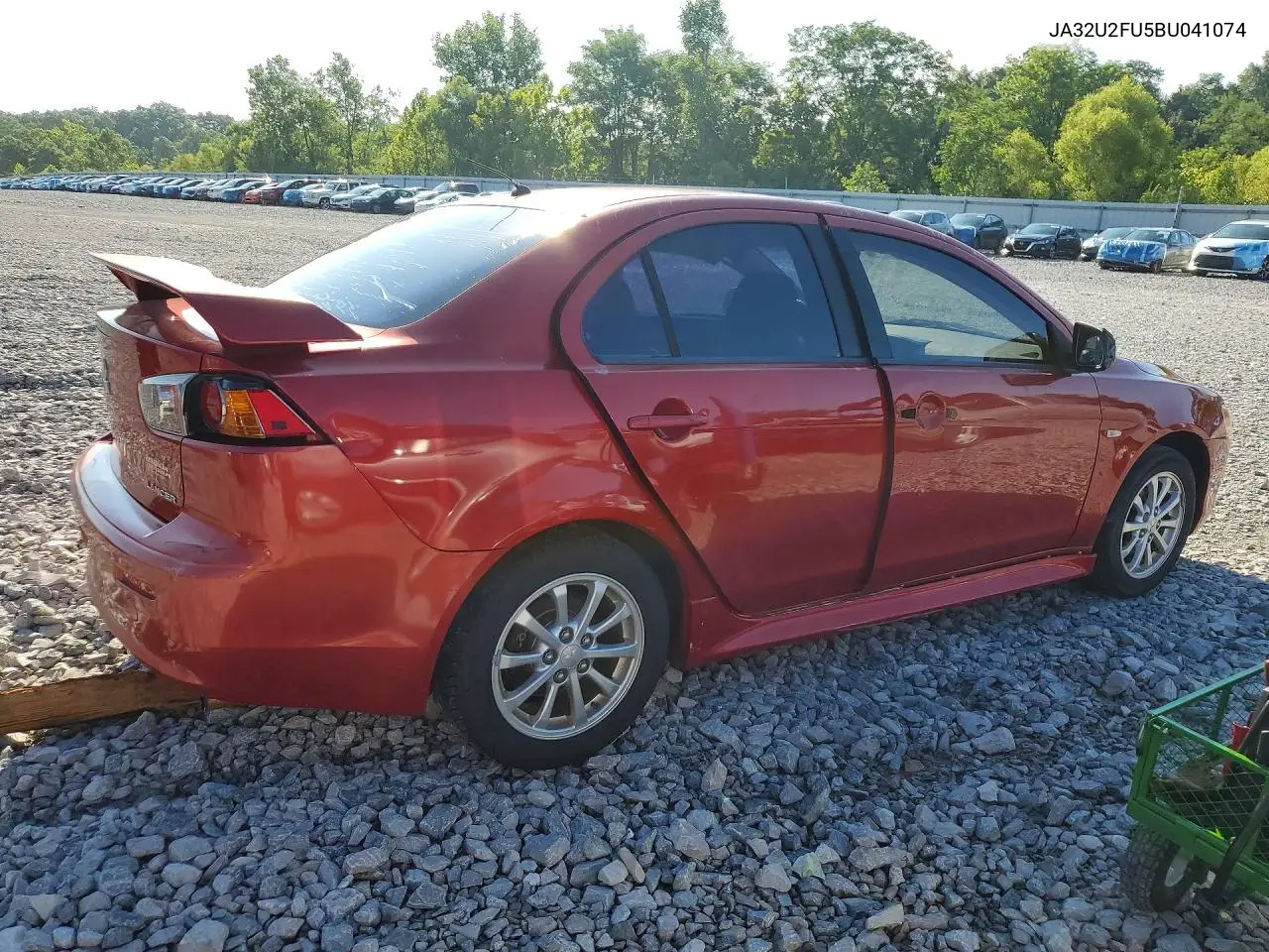 2011 Mitsubishi Lancer VIN: JA32U2FU5BU041074 Lot: 60847746