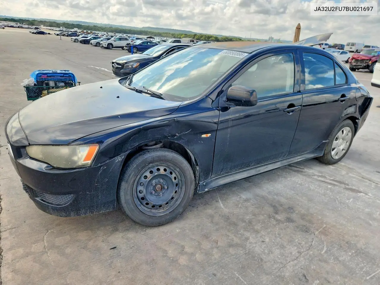 2011 Mitsubishi Lancer Es/Es Sport VIN: JA32U2FU7BU021697 Lot: 60858866