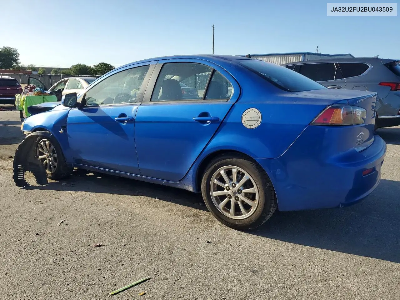 2011 Mitsubishi Lancer Es/Es Sport VIN: JA32U2FU2BU043509 Lot: 60871126
