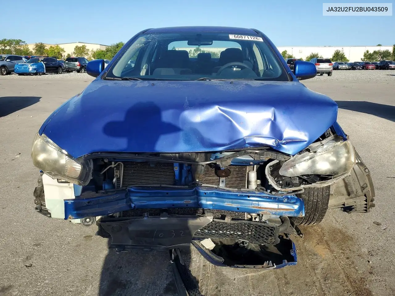 2011 Mitsubishi Lancer Es/Es Sport VIN: JA32U2FU2BU043509 Lot: 60871126