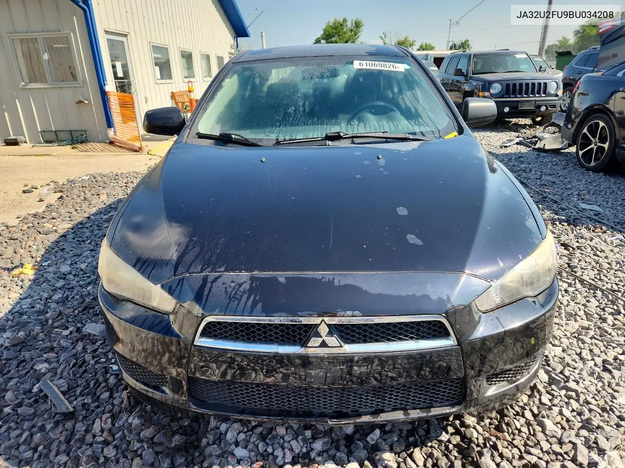2011 Mitsubishi Lancer Es/Es Sport VIN: JA32U2FU9BU034208 Lot: 61069826