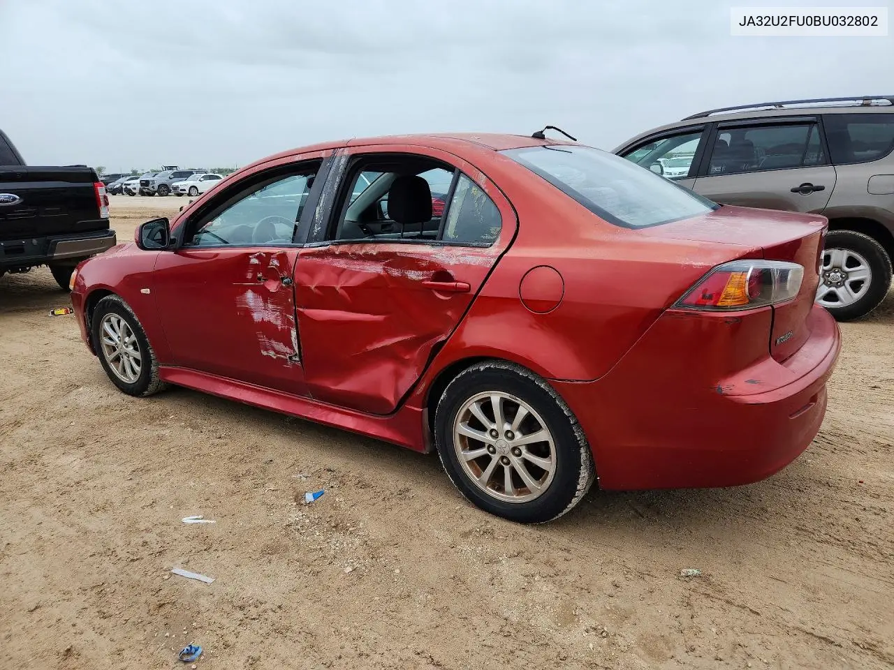 2011 Mitsubishi Lancer Es/Es Sport VIN: JA32U2FU0BU032802 Lot: 61223026