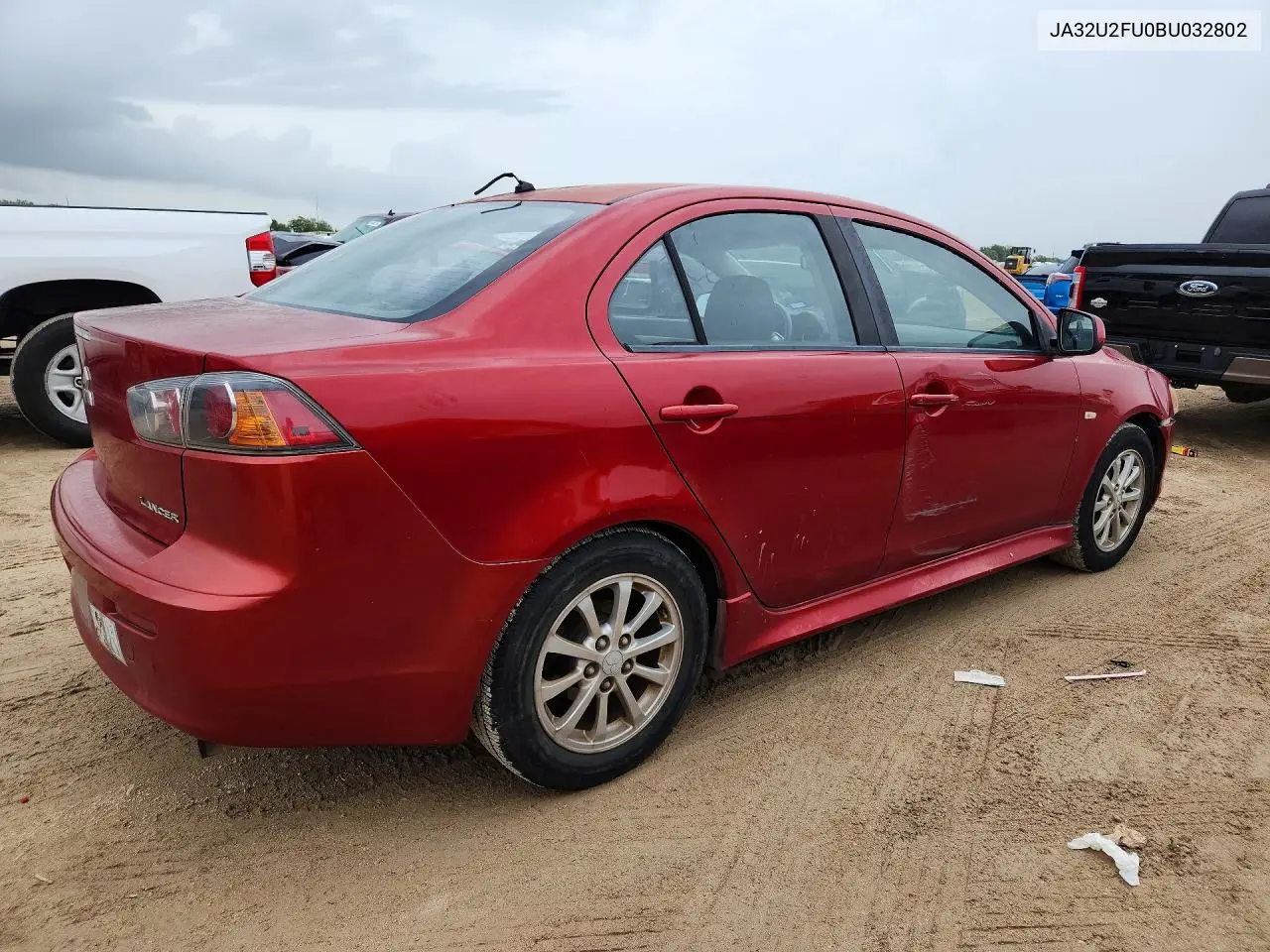 2011 Mitsubishi Lancer Es/Es Sport VIN: JA32U2FU0BU032802 Lot: 61223026