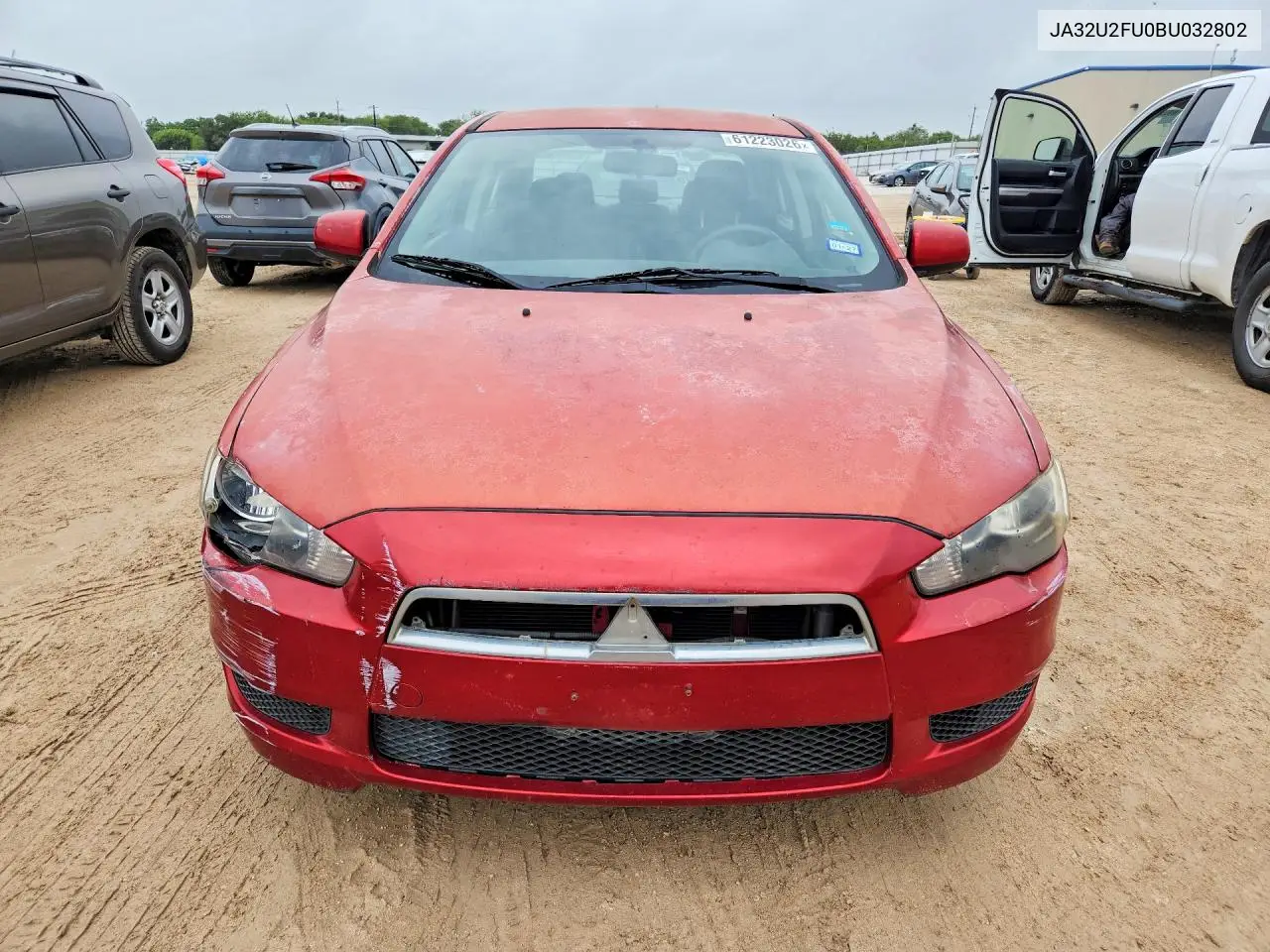 2011 Mitsubishi Lancer Es/Es Sport VIN: JA32U2FU0BU032802 Lot: 61223026