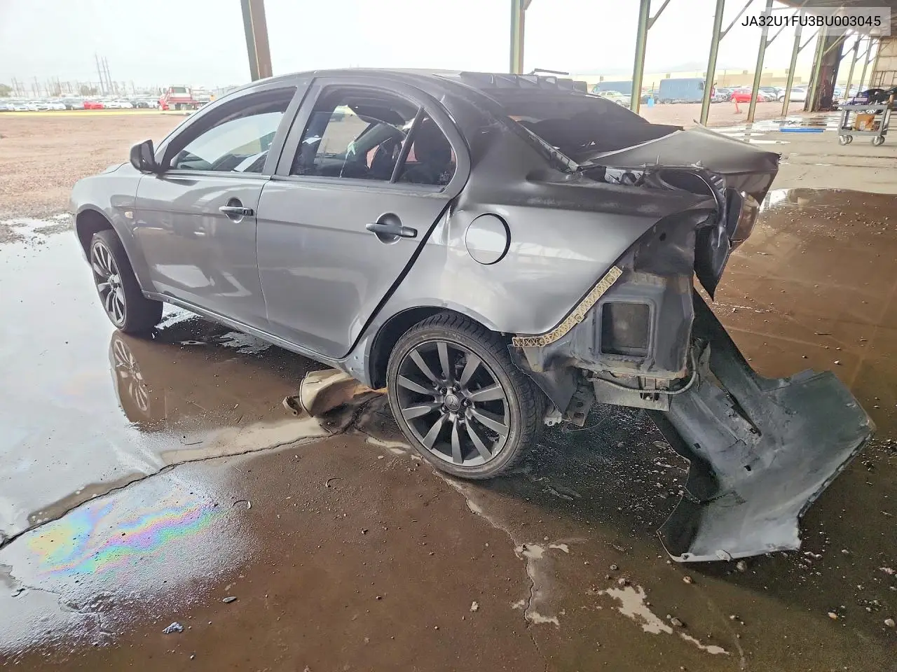2011 Mitsubishi Lancer De VIN: JA32U1FU3BU003045 Lot: 61711016