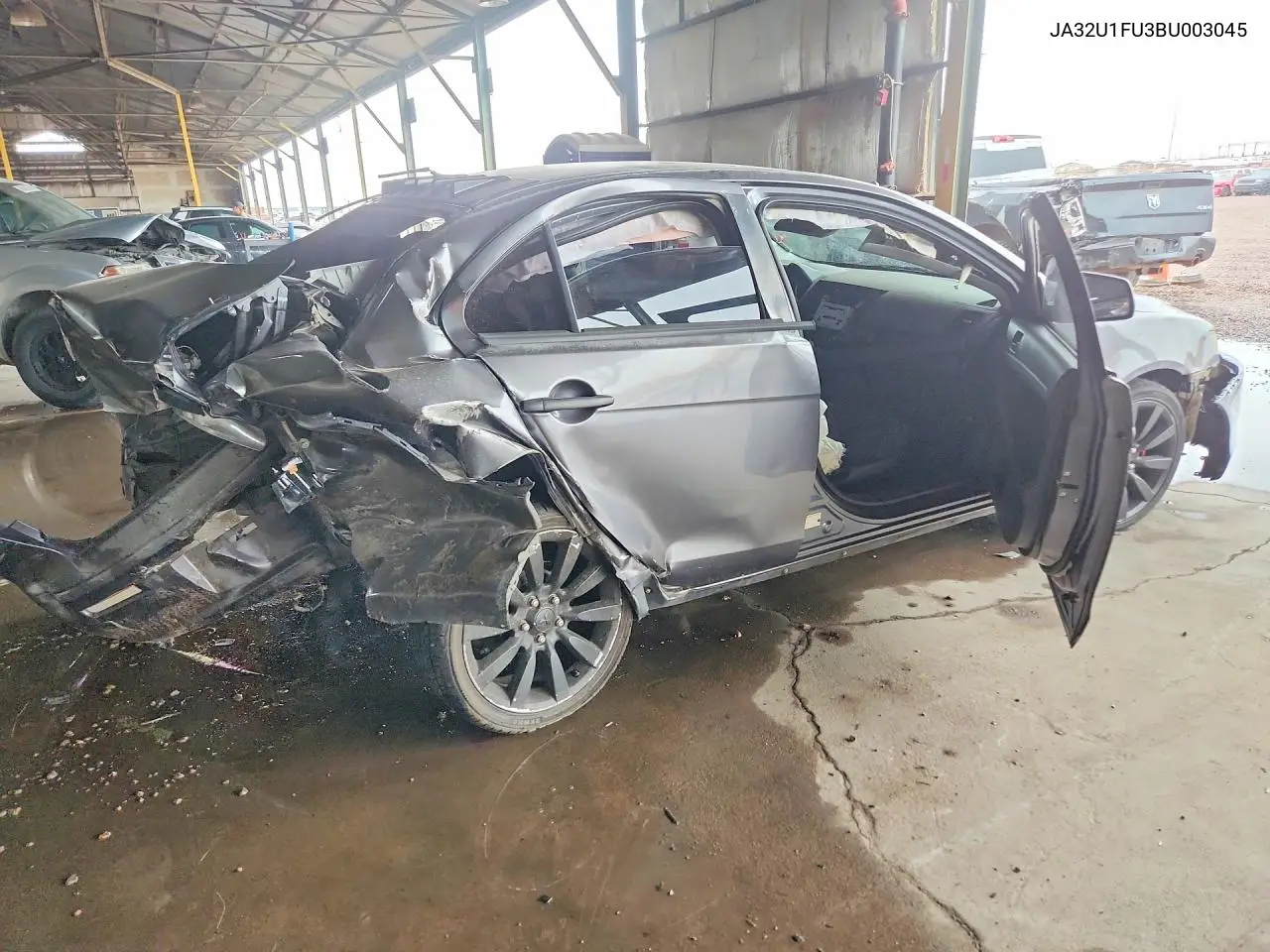 2011 Mitsubishi Lancer De VIN: JA32U1FU3BU003045 Lot: 61711016