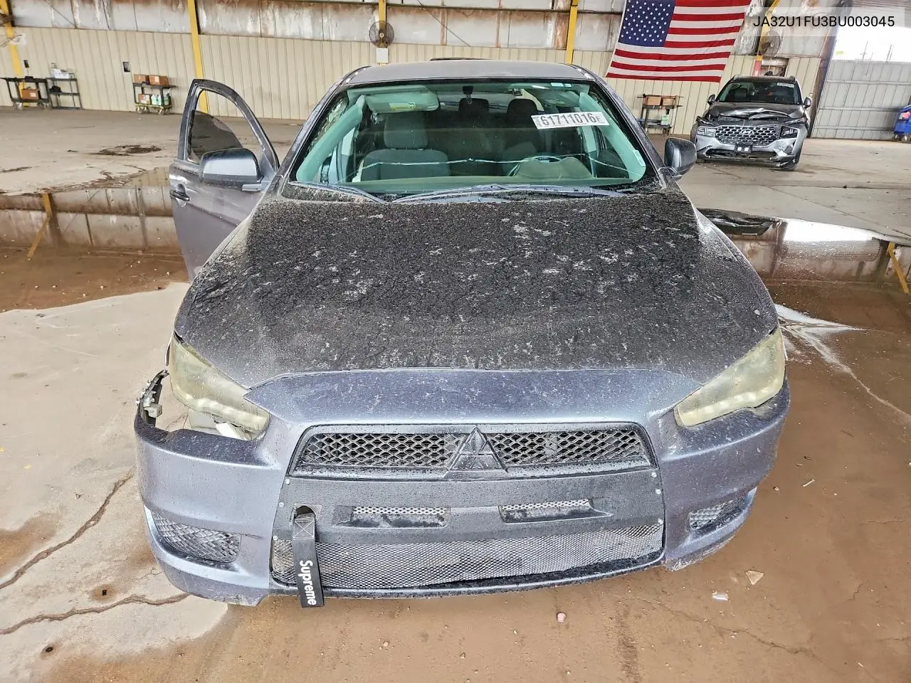 2011 Mitsubishi Lancer De VIN: JA32U1FU3BU003045 Lot: 61711016