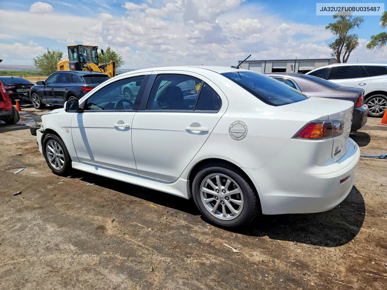 2011 Mitsubishi Lancer Es/Es Sport VIN: JA32U2FU0BU035487 Lot: 61780586