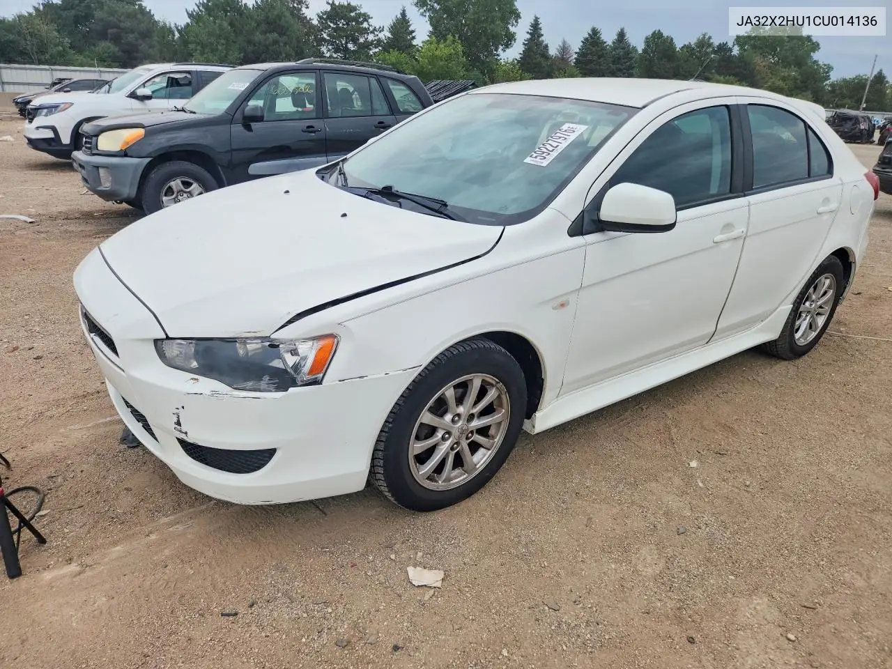 2012 Mitsubishi Lancer Es/Es Sport VIN: JA32X2HU1CU014136 Lot: 59227976