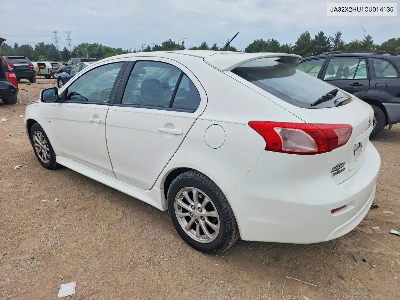 2012 Mitsubishi Lancer Es/Es Sport VIN: JA32X2HU1CU014136 Lot: 59227976