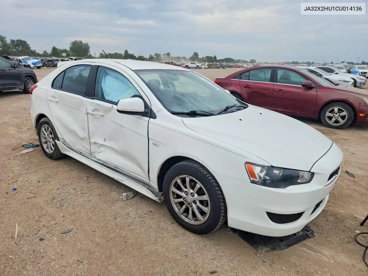 2012 Mitsubishi Lancer Es/Es Sport VIN: JA32X2HU1CU014136 Lot: 59227976