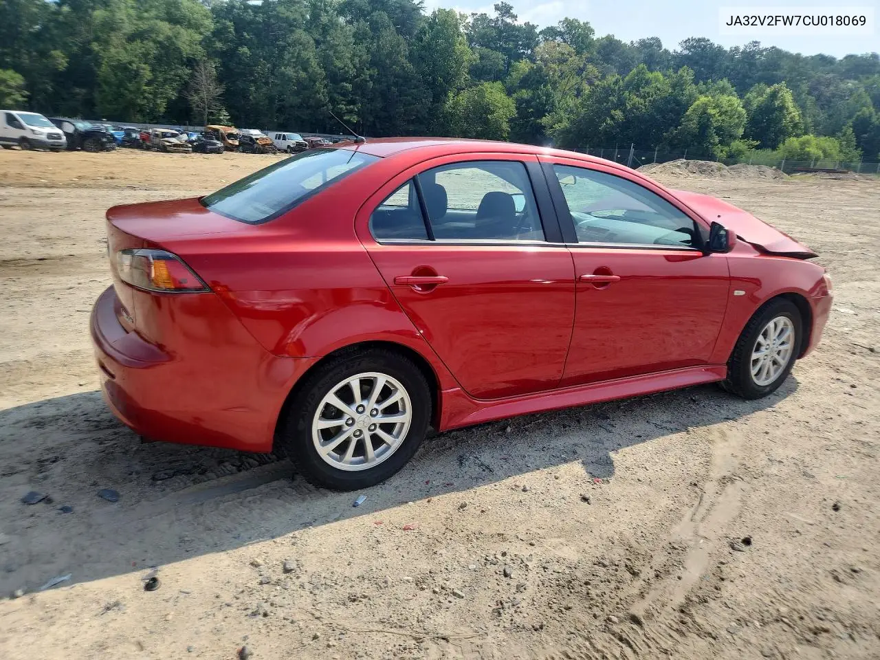 2012 Mitsubishi Lancer Se VIN: JA32V2FW7CU018069 Lot: 61241166