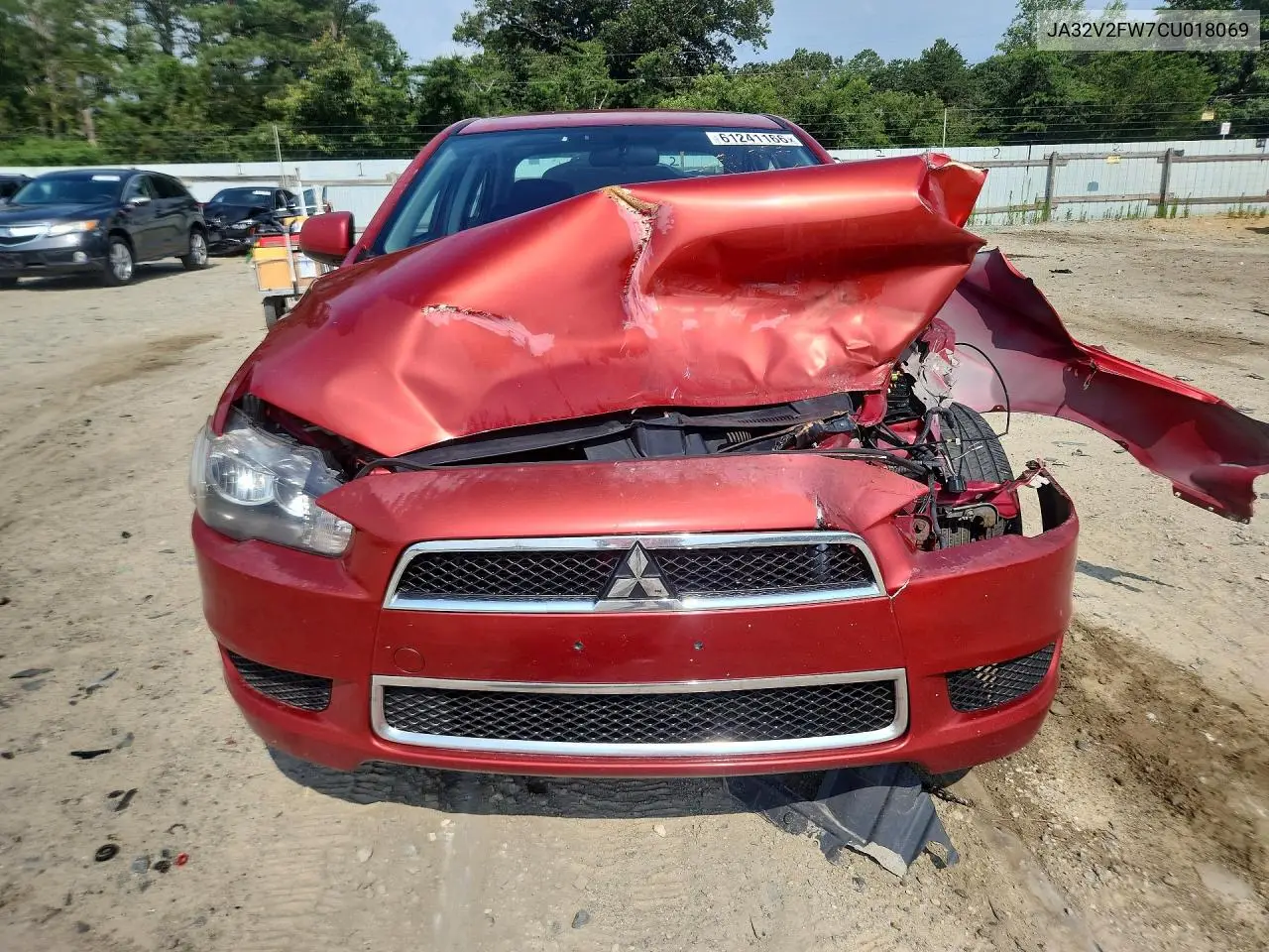 2012 Mitsubishi Lancer Se VIN: JA32V2FW7CU018069 Lot: 61241166