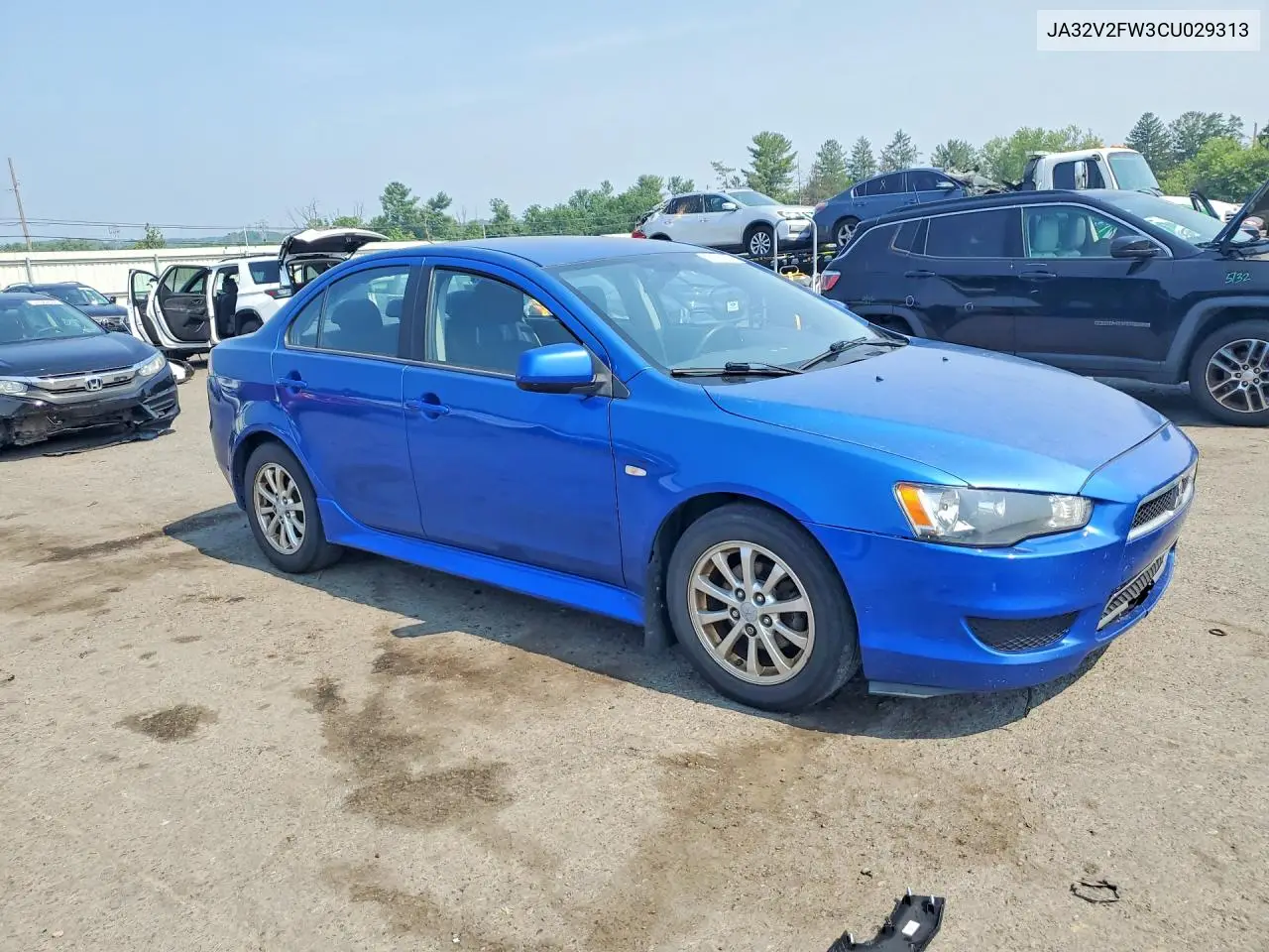2012 Mitsubishi Lancer Se VIN: JA32V2FW3CU029313 Lot: 61910656