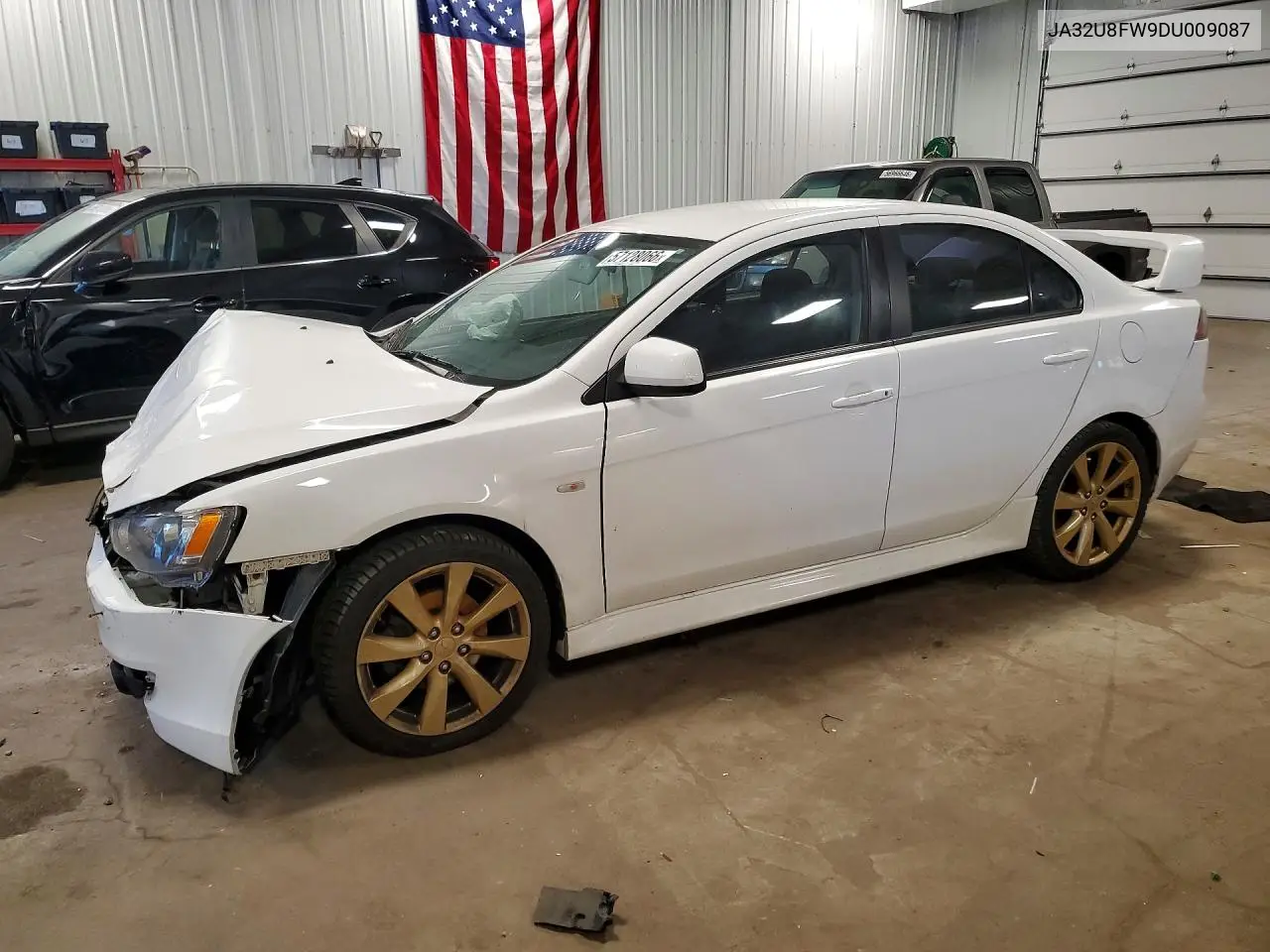 2013 Mitsubishi Lancer Gt VIN: JA32U8FW9DU009087 Lot: 57128066