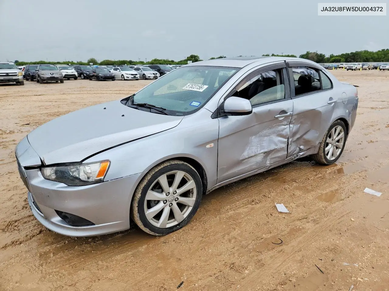 2013 Mitsubishi Lancer Gt VIN: JA32U8FW5DU004372 Lot: 57623156