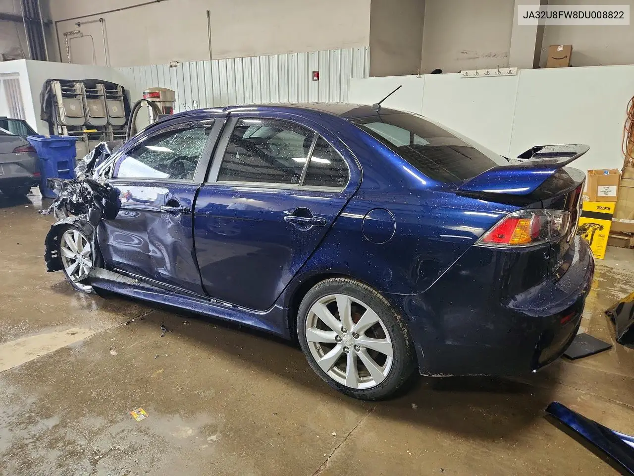 2013 Mitsubishi Lancer Gt VIN: JA32U8FW8DU008822 Lot: 58756886