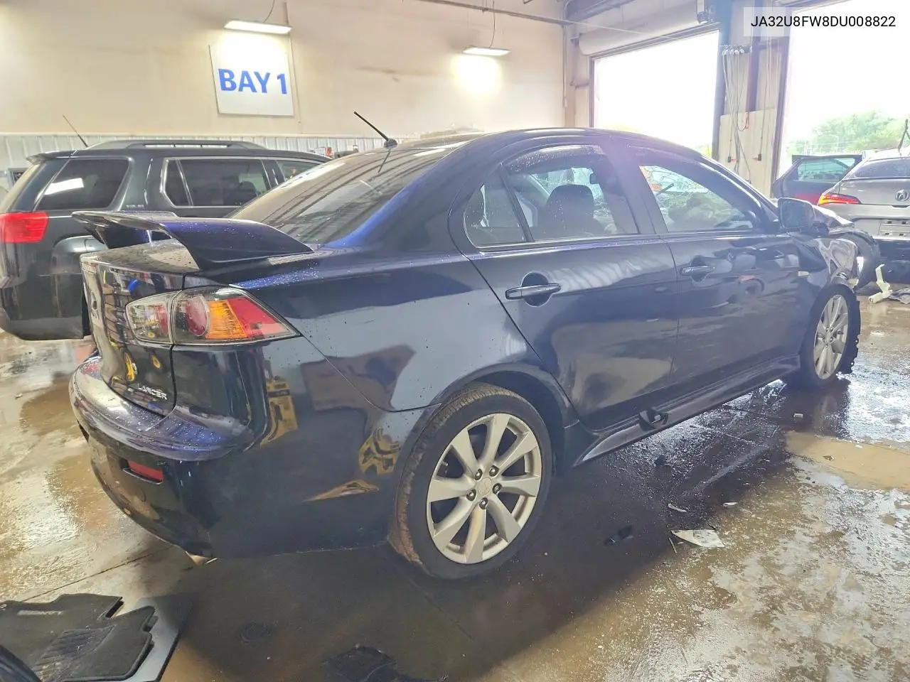 2013 Mitsubishi Lancer Gt VIN: JA32U8FW8DU008822 Lot: 58756886