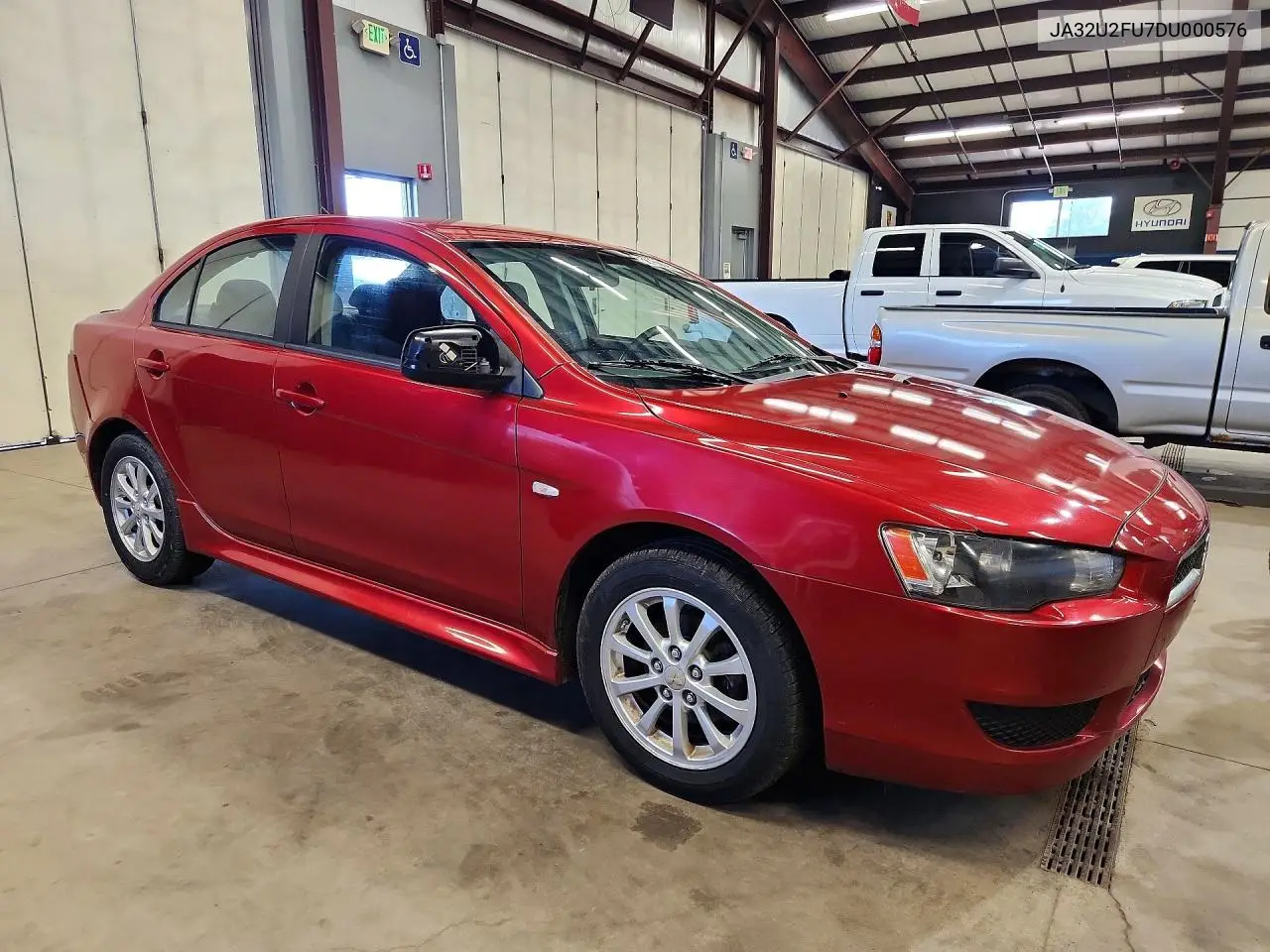 2013 Mitsubishi Lancer Es/Es Sport VIN: JA32U2FU7DU000576 Lot: 58759826