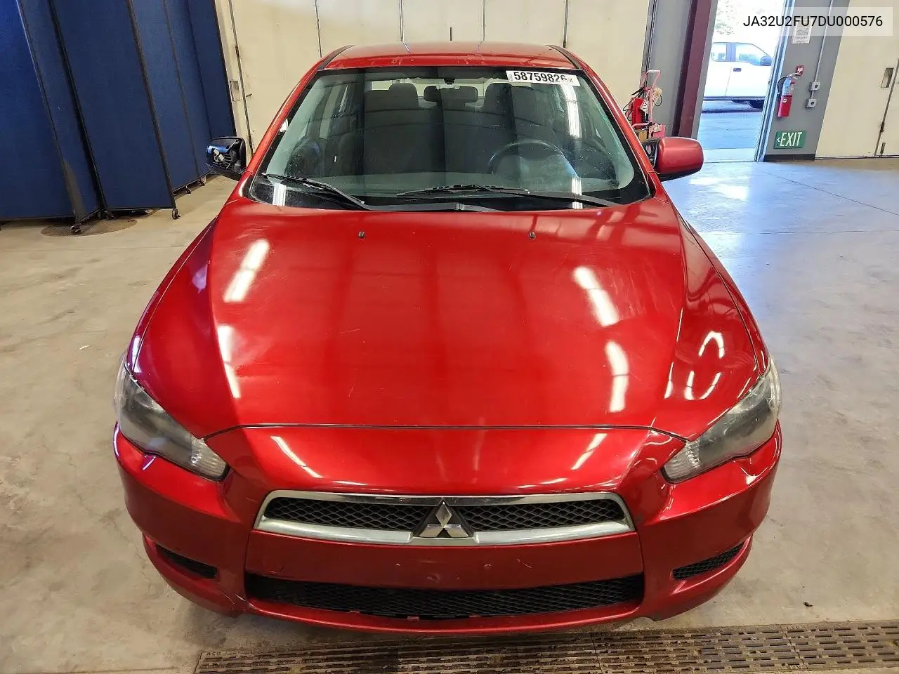 2013 Mitsubishi Lancer Es/Es Sport VIN: JA32U2FU7DU000576 Lot: 58759826