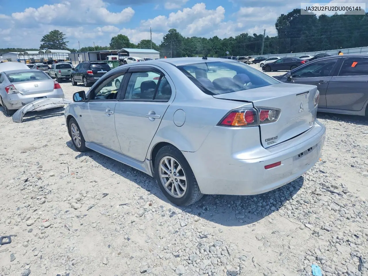 2013 Mitsubishi Lancer Es/Es Sport VIN: JA32U2FU2DU006141 Lot: 59127856