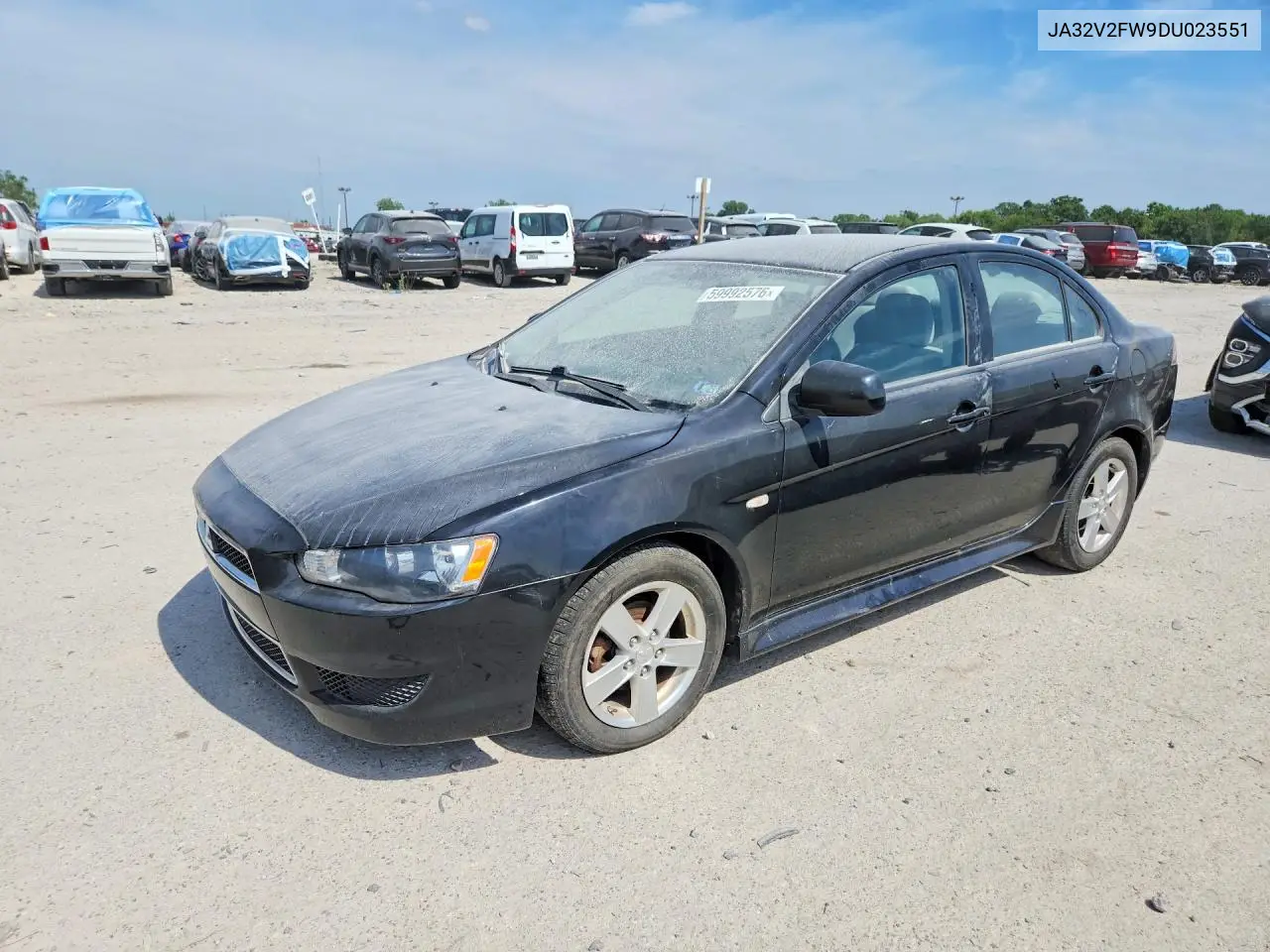 2013 Mitsubishi Lancer Se VIN: JA32V2FW9DU023551 Lot: 59992576