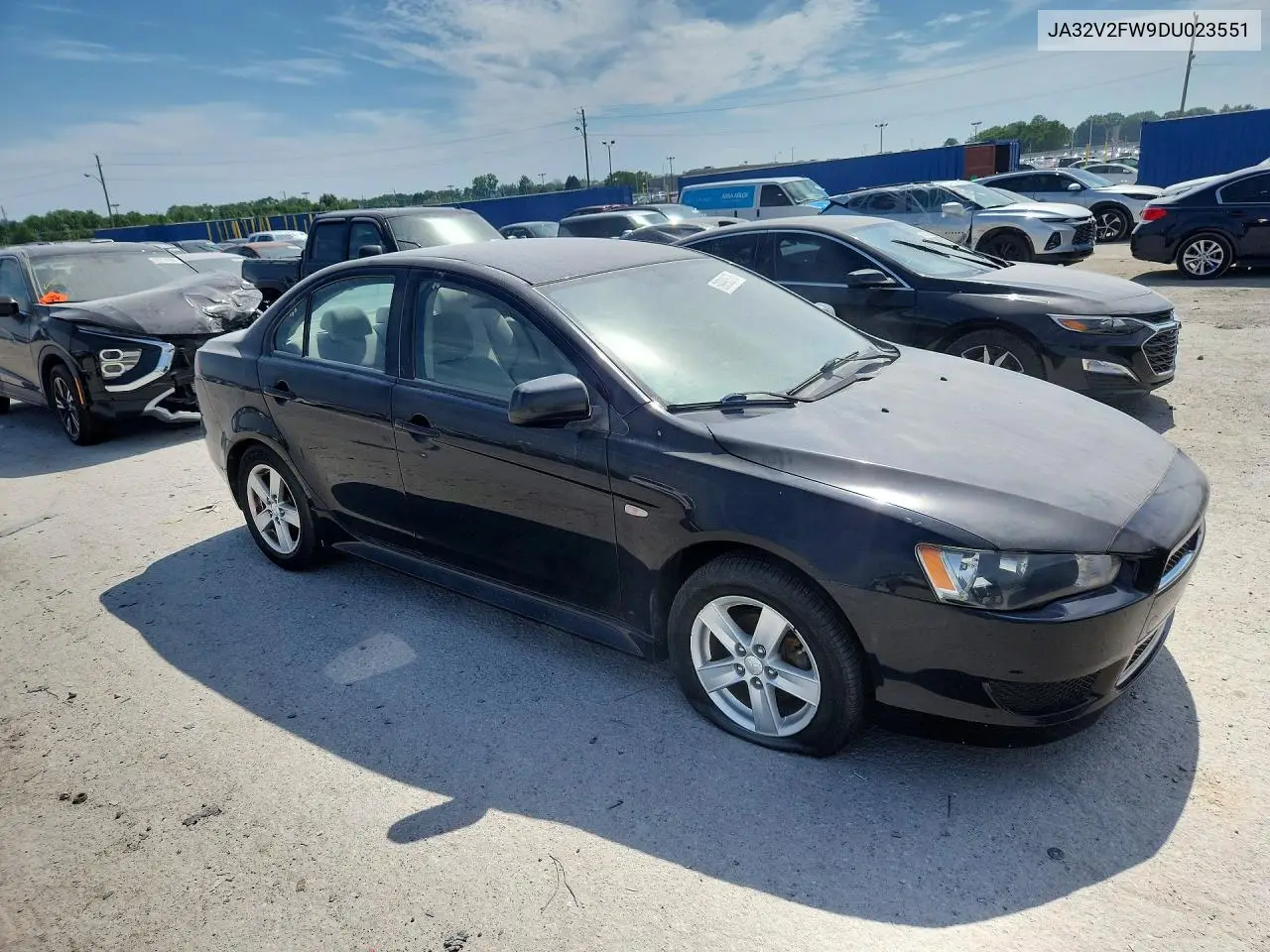 2013 Mitsubishi Lancer Se VIN: JA32V2FW9DU023551 Lot: 59992576
