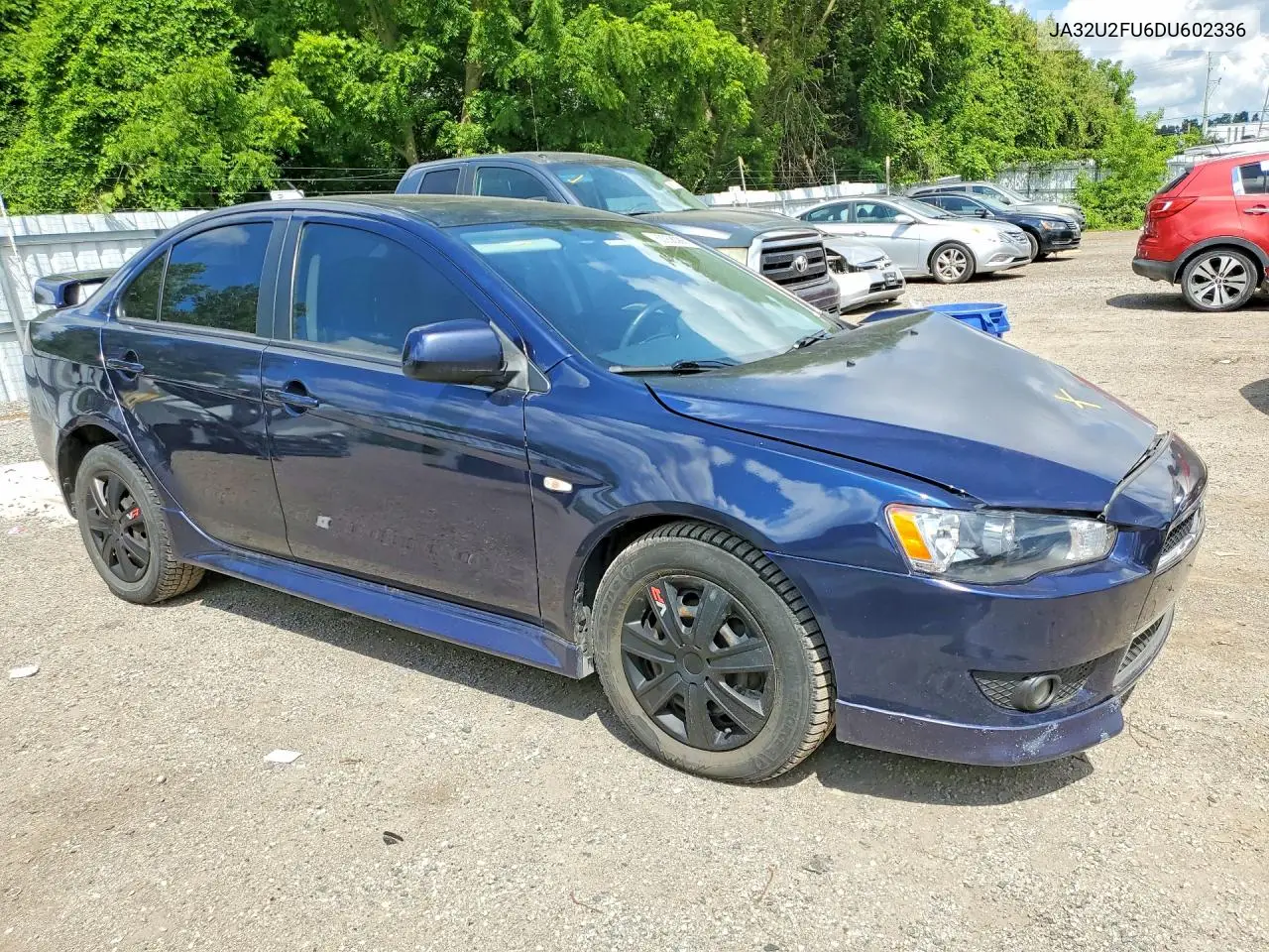 2013 Mitsubishi Lancer Es/Es Sport VIN: JA32U2FU6DU602336 Lot: 60058386