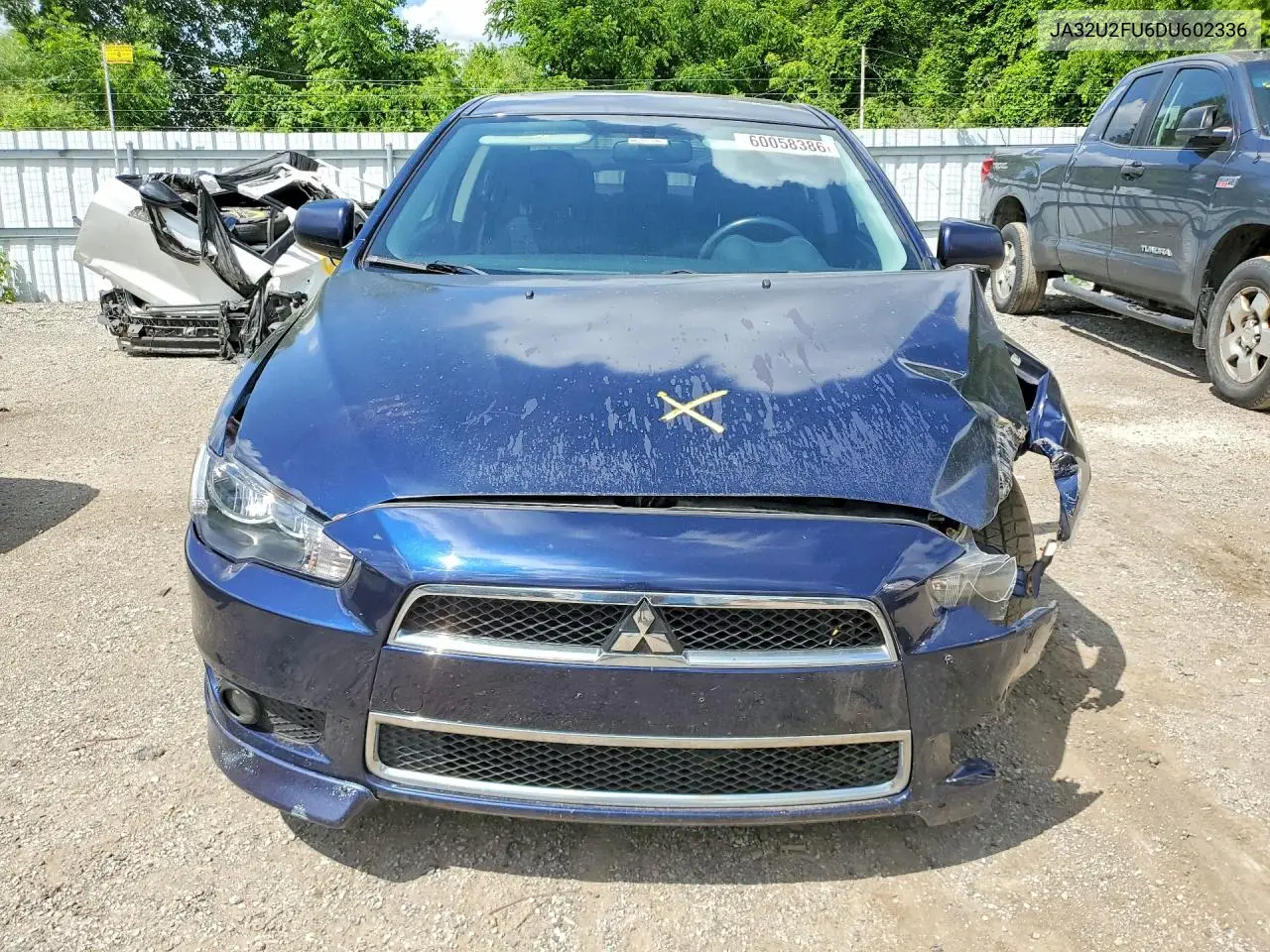 2013 Mitsubishi Lancer Es/Es Sport VIN: JA32U2FU6DU602336 Lot: 60058386