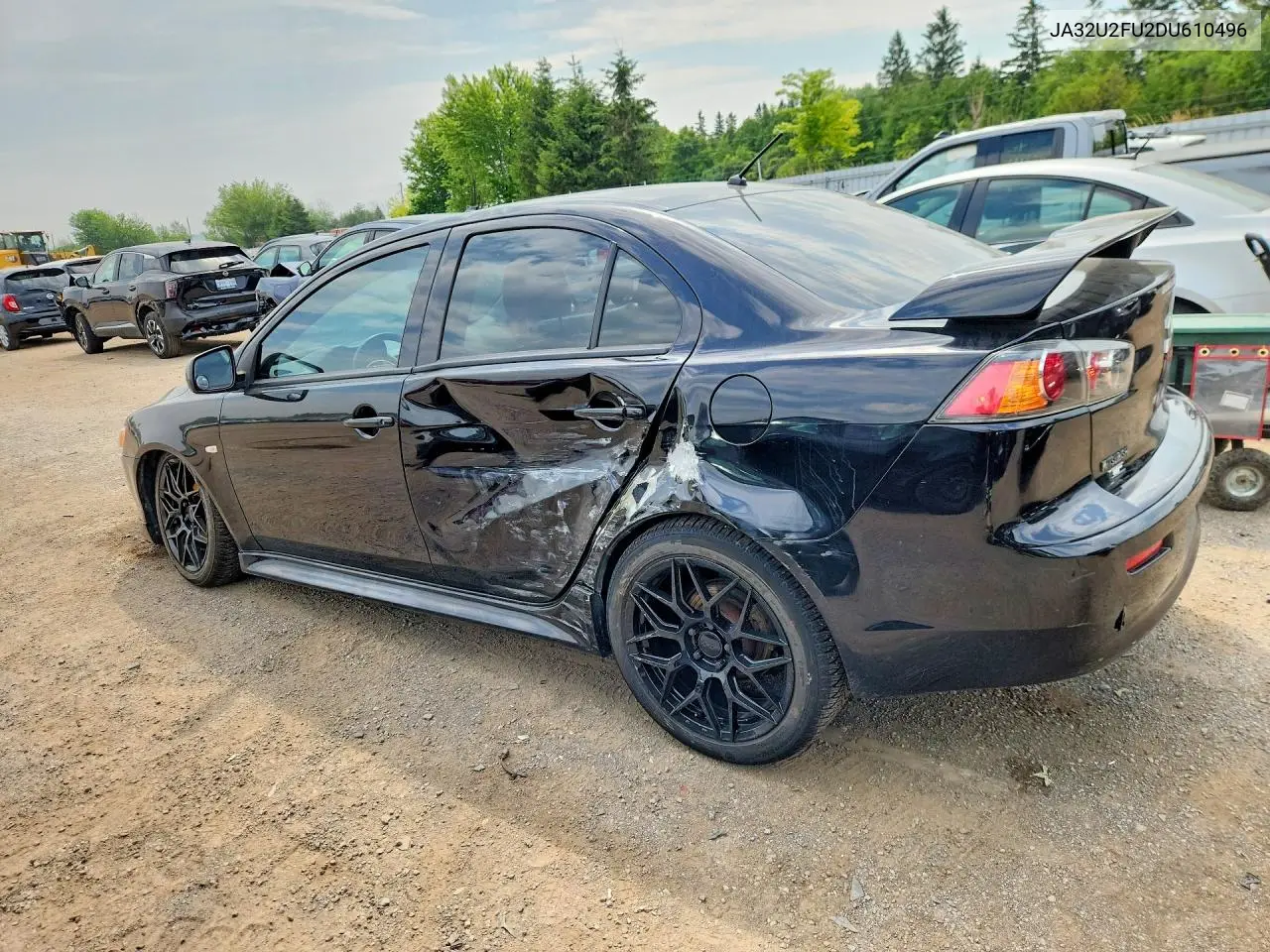 2013 Mitsubishi Lancer Es/Es Sport VIN: JA32U2FU2DU610496 Lot: 60274986