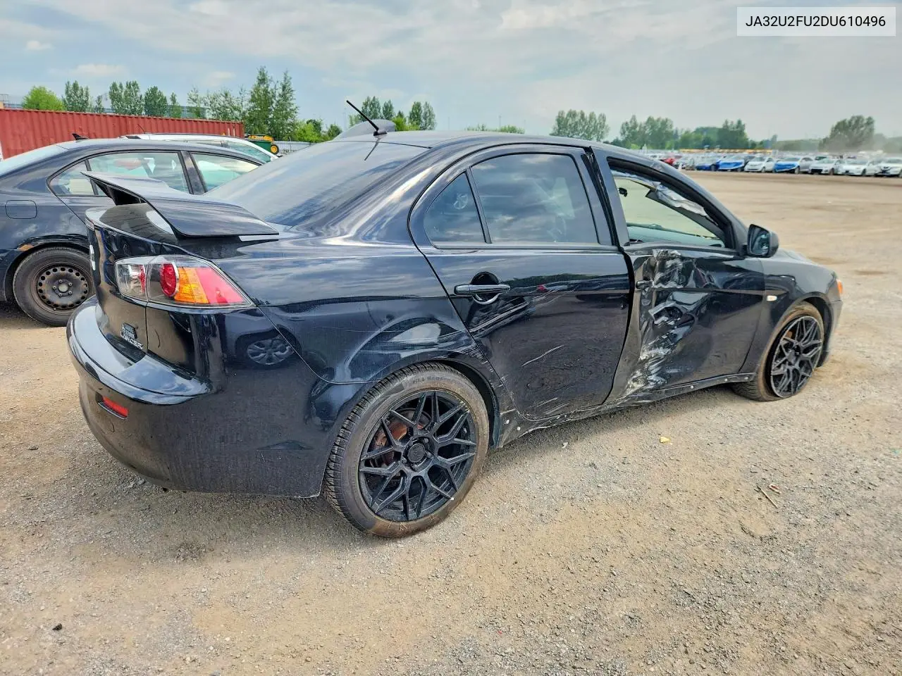 2013 Mitsubishi Lancer Es/Es Sport VIN: JA32U2FU2DU610496 Lot: 60274986