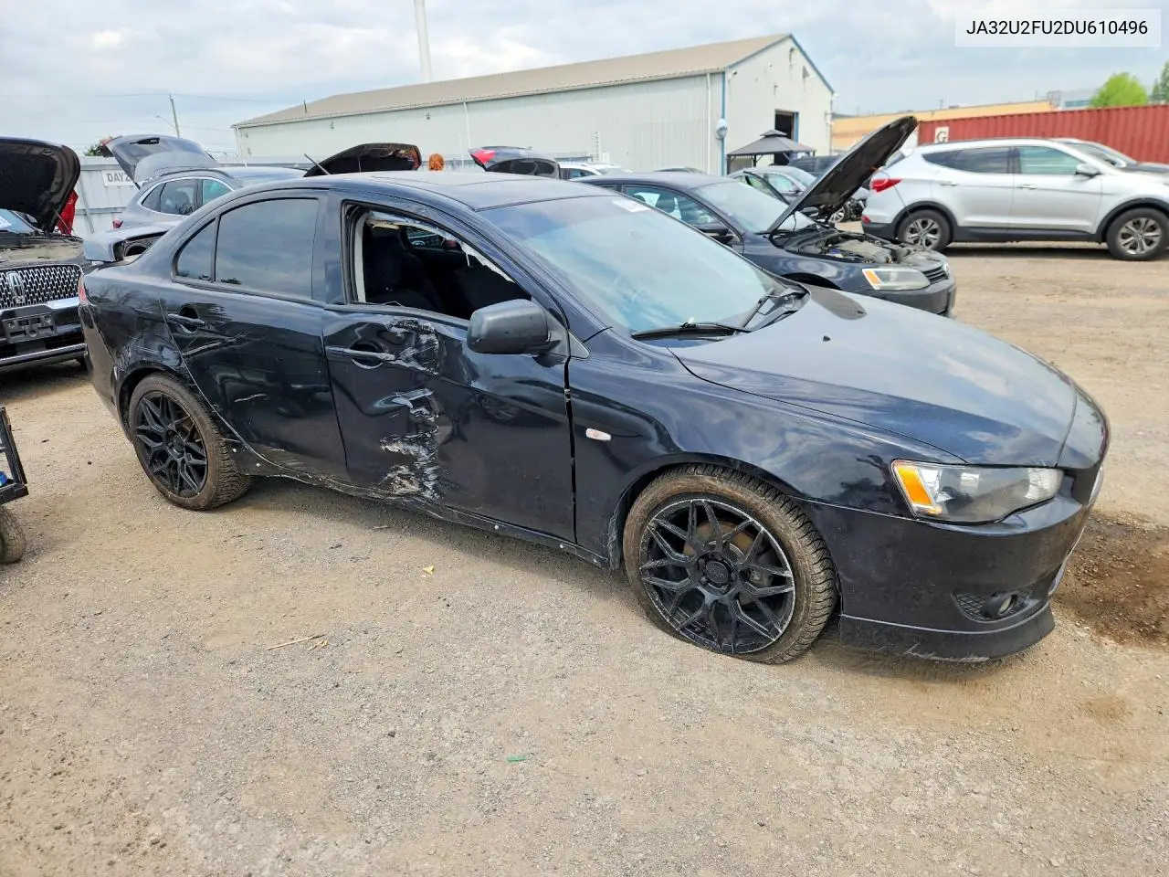 2013 Mitsubishi Lancer Es/Es Sport VIN: JA32U2FU2DU610496 Lot: 60274986