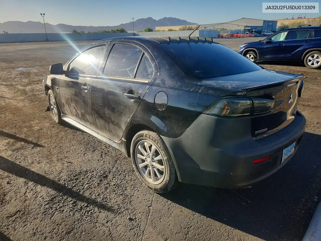 2013 Mitsubishi Lancer VIN: JA32U2FU5DU013309 Lot: 61077276