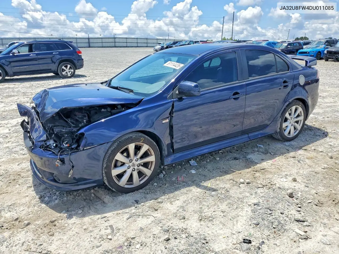 2013 Mitsubishi Lancer Gt VIN: JA32U8FW4DU011085 Lot: 61114426