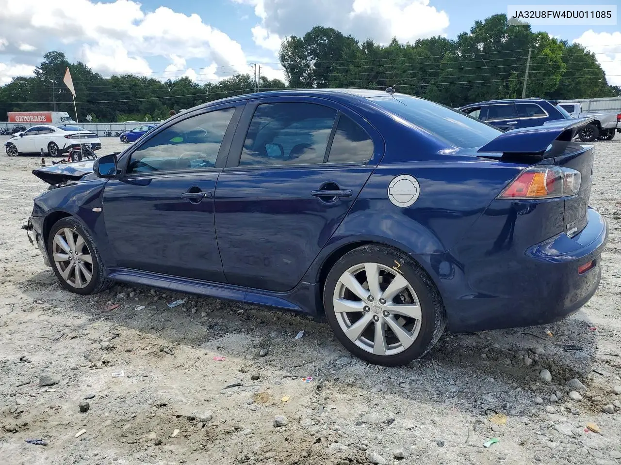 2013 Mitsubishi Lancer Gt VIN: JA32U8FW4DU011085 Lot: 61114426