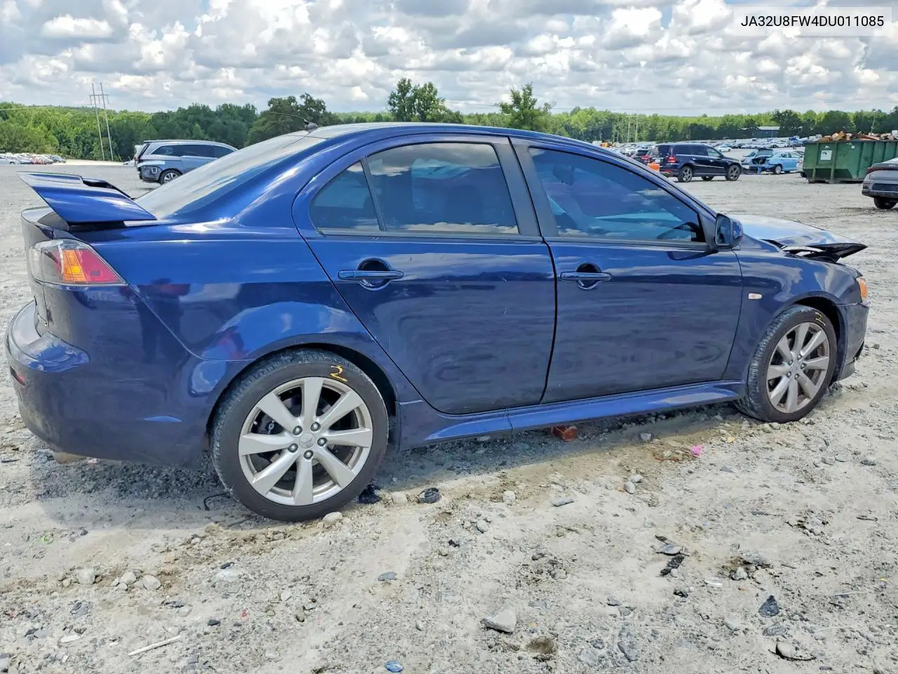 2013 Mitsubishi Lancer Gt VIN: JA32U8FW4DU011085 Lot: 61114426