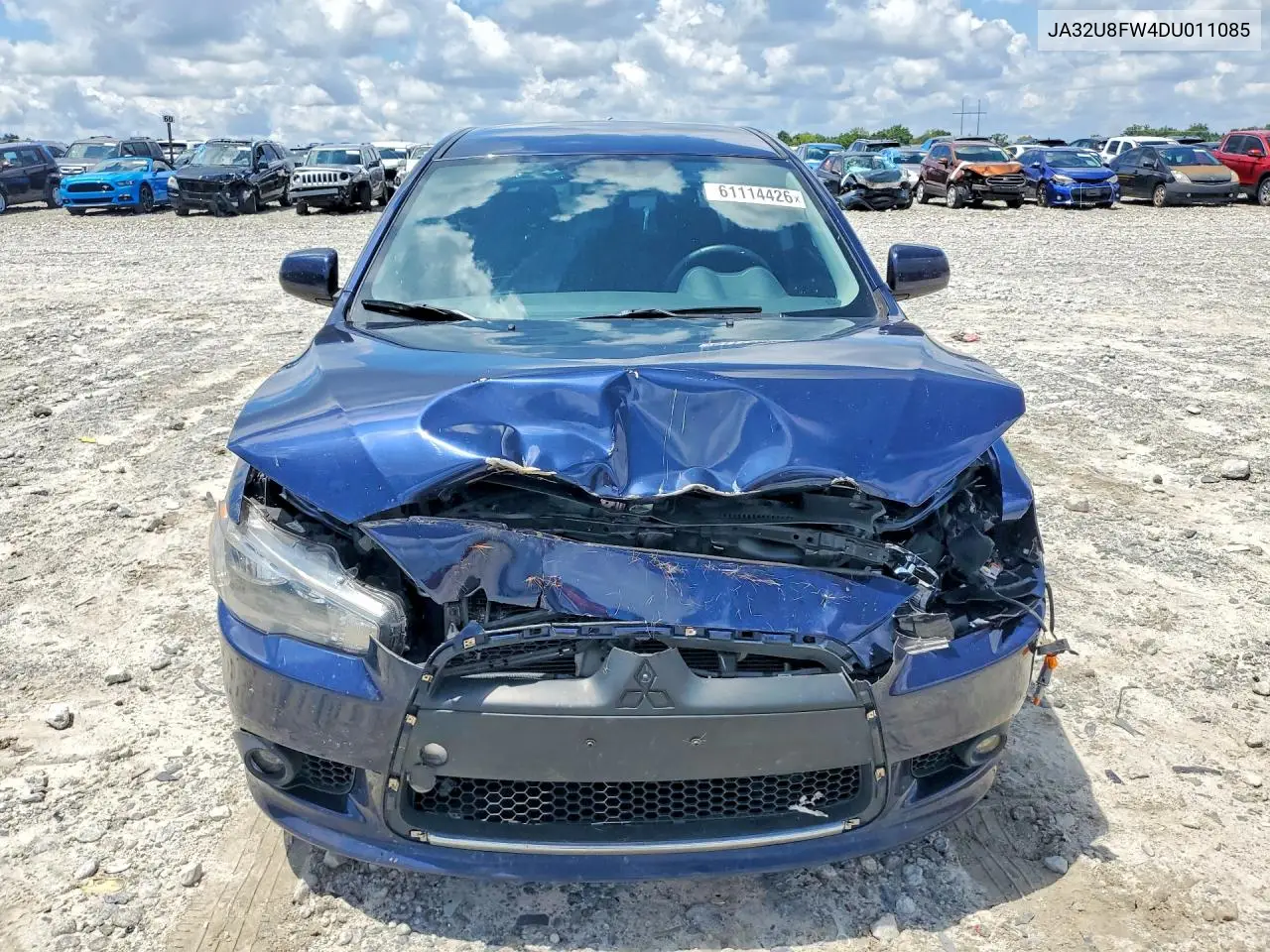 2013 Mitsubishi Lancer Gt VIN: JA32U8FW4DU011085 Lot: 61114426
