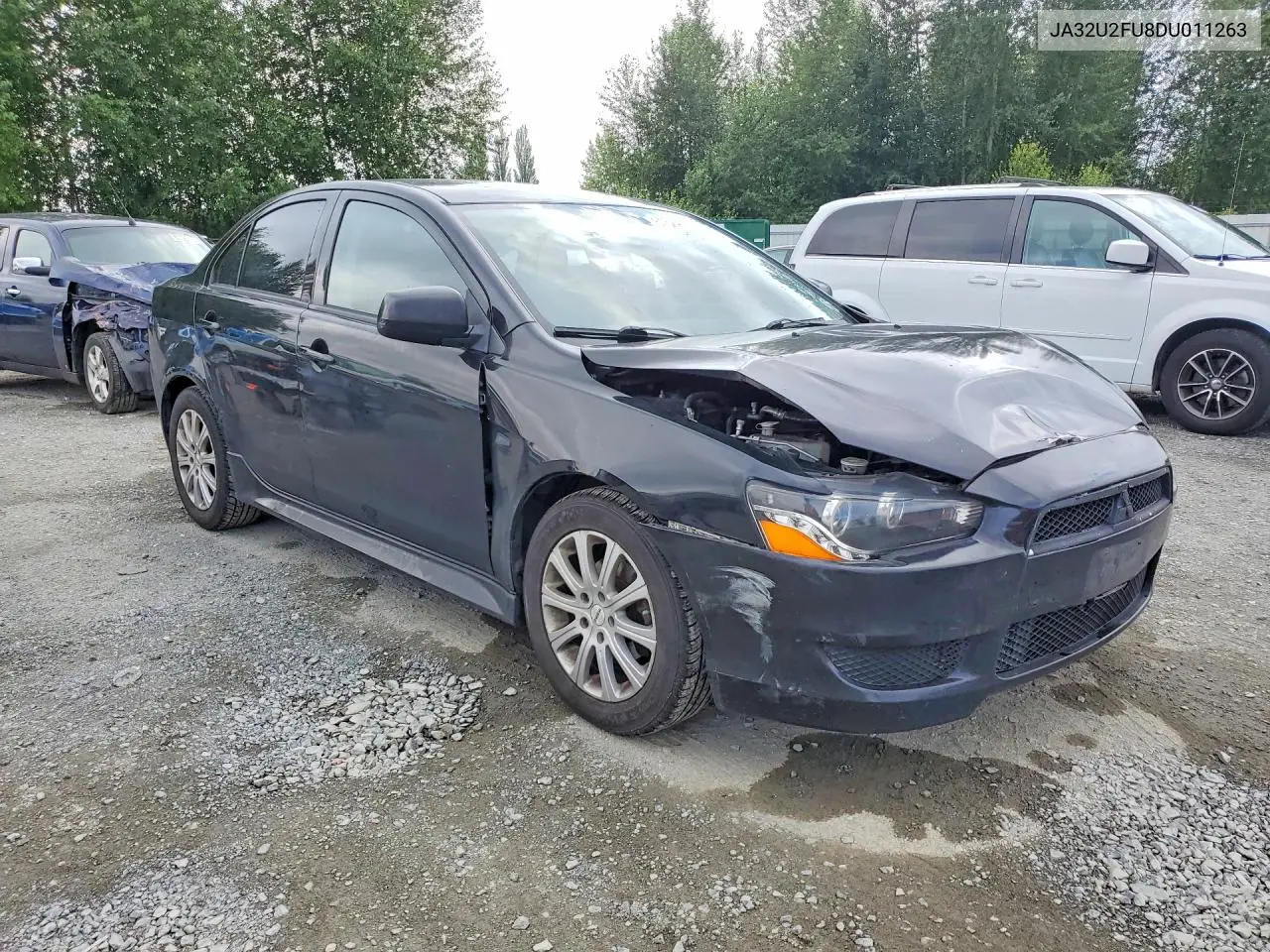 2013 Mitsubishi Lancer Es/Es Sport VIN: JA32U2FU8DU011263 Lot: 61524606