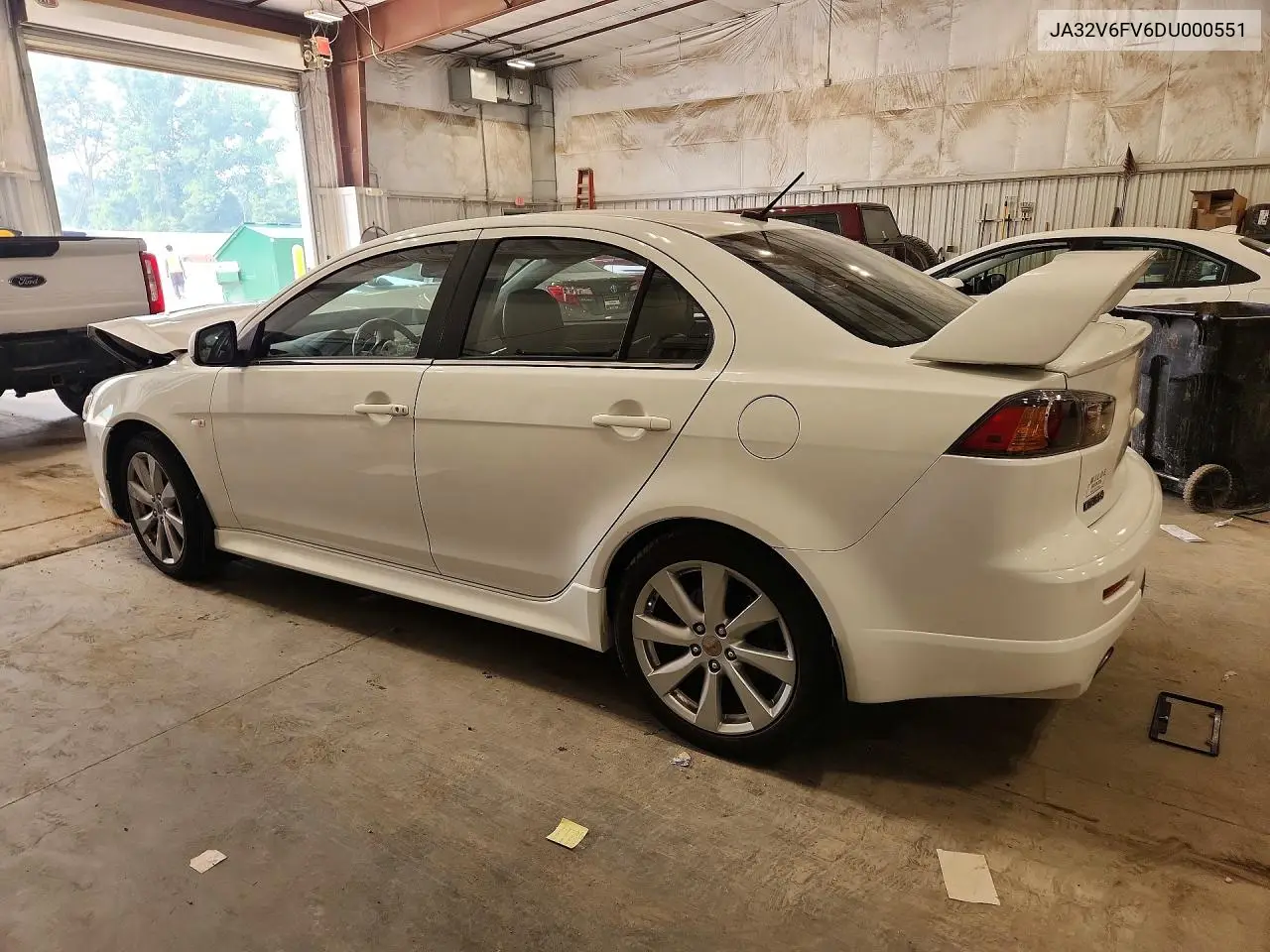 2013 Mitsubishi Lancer Ralliart VIN: JA32V6FV6DU000551 Lot: 61606436