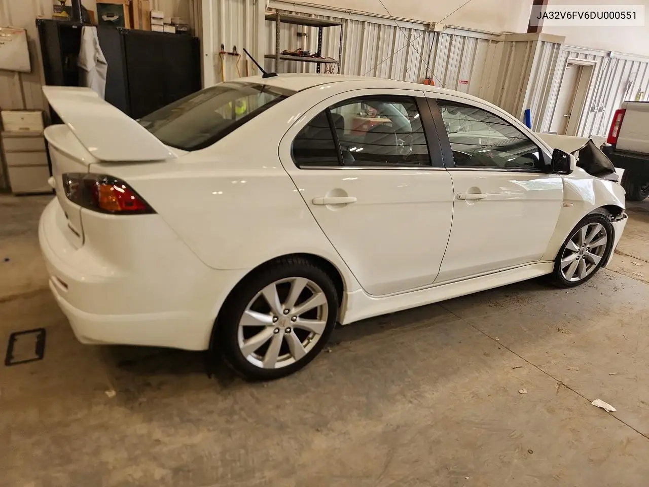 2013 Mitsubishi Lancer Ralliart VIN: JA32V6FV6DU000551 Lot: 61606436