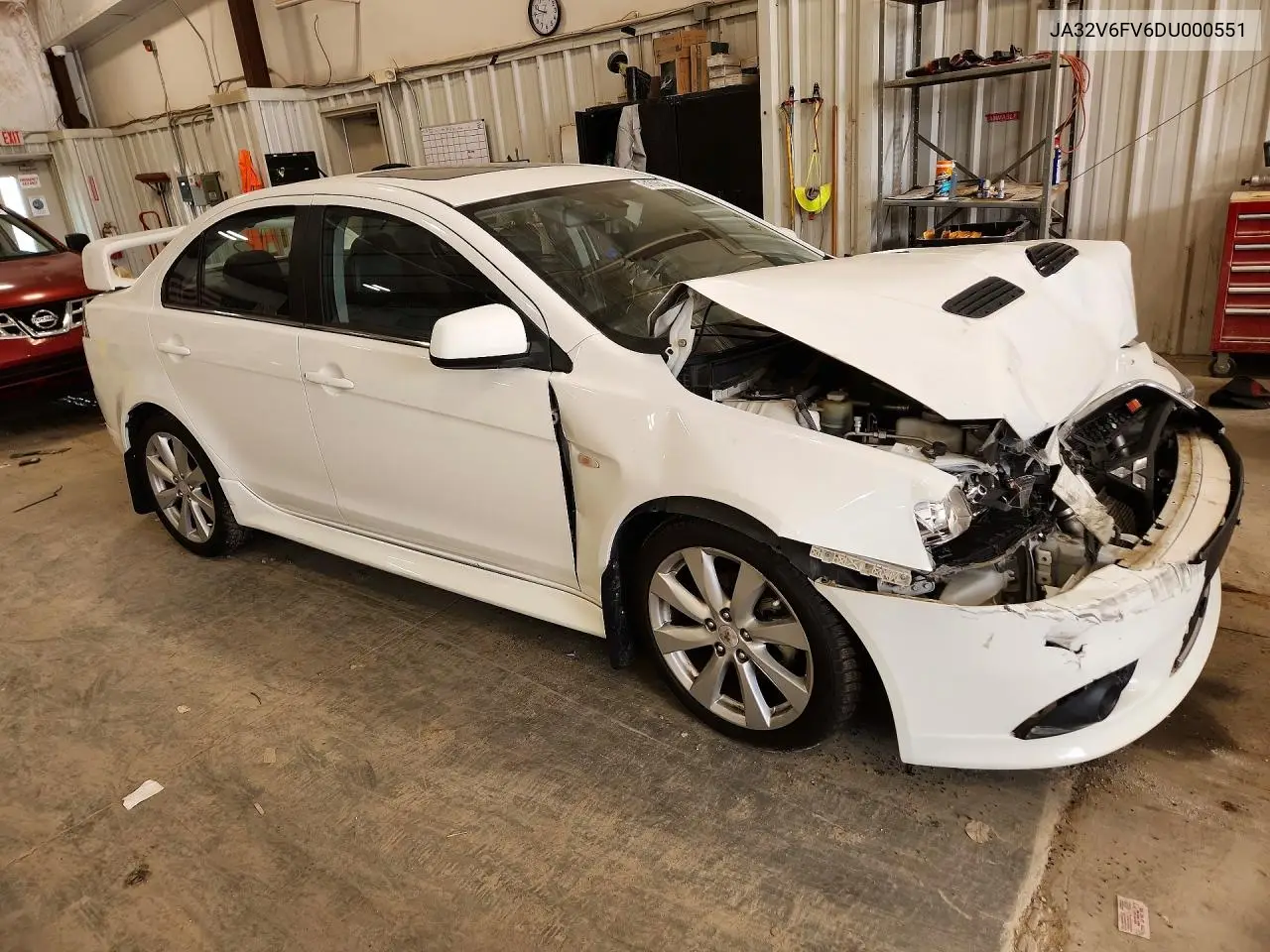 2013 Mitsubishi Lancer Ralliart VIN: JA32V6FV6DU000551 Lot: 61606436