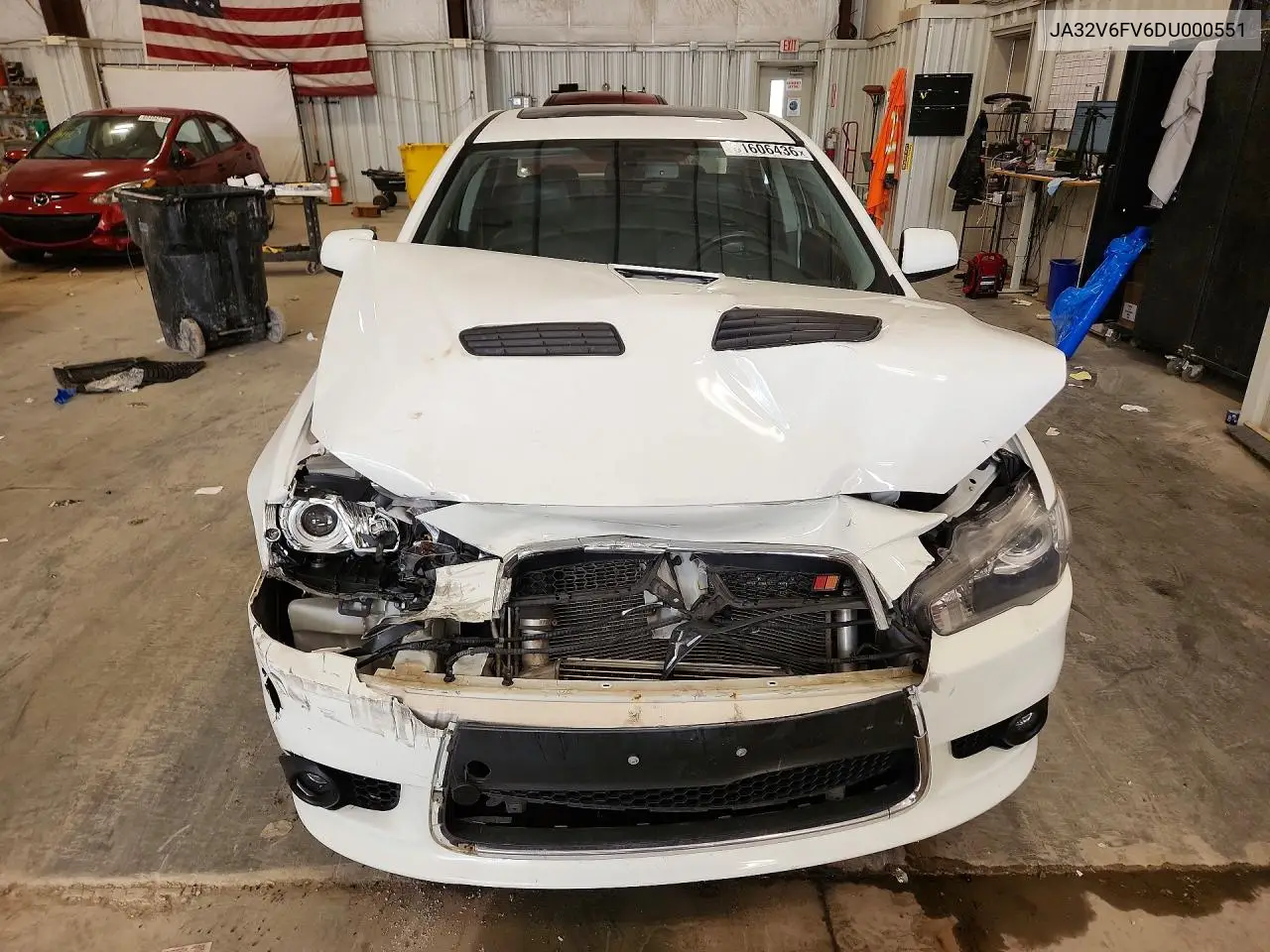 2013 Mitsubishi Lancer Ralliart VIN: JA32V6FV6DU000551 Lot: 61606436