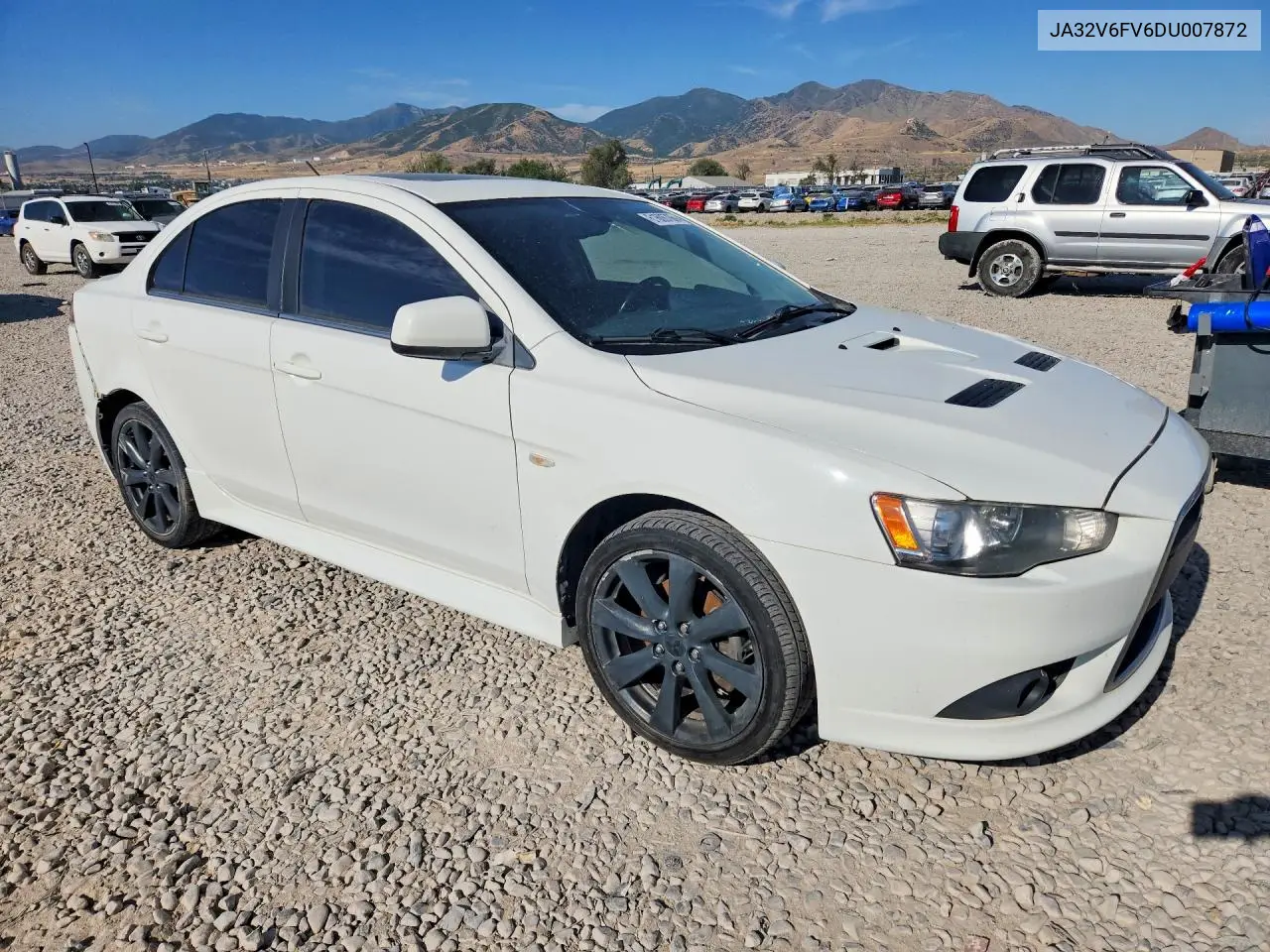 2013 Mitsubishi Lancer Ralliart VIN: JA32V6FV6DU007872 Lot: 61606766