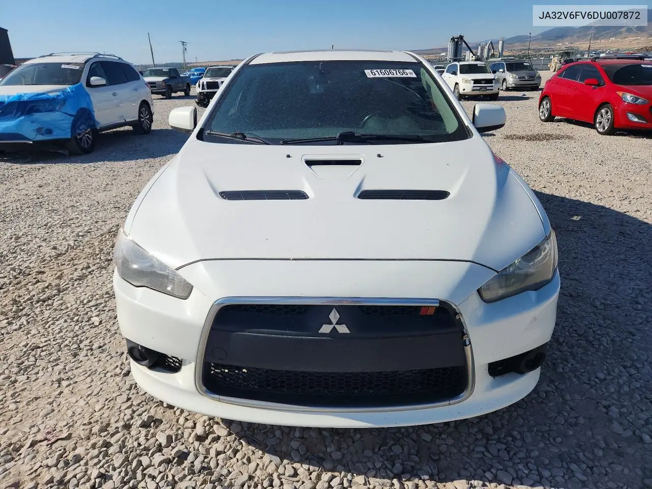 2013 Mitsubishi Lancer Ralliart VIN: JA32V6FV6DU007872 Lot: 61606766