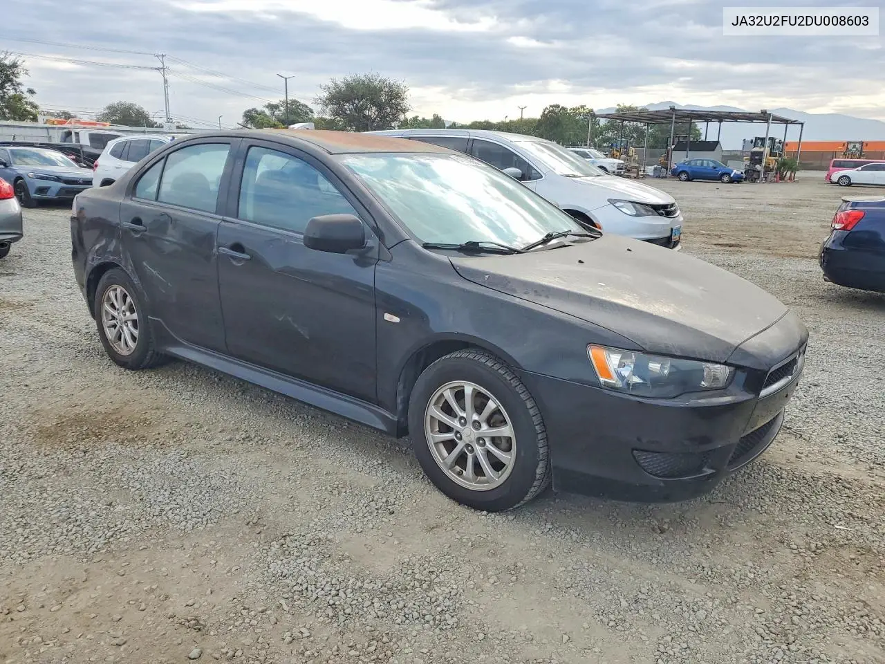 2013 Mitsubishi Lancer Es/Es Sport VIN: JA32U2FU2DU008603 Lot: 61968556