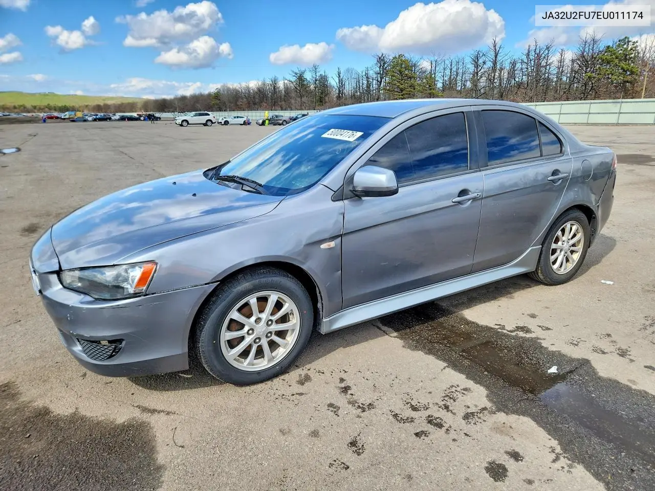2014 Mitsubishi Lancer VIN: JA32U2FU7EU011174 Lot: 50004176