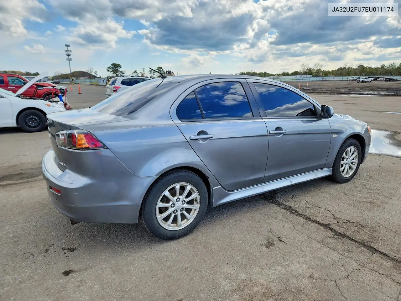 2014 Mitsubishi Lancer VIN: JA32U2FU7EU011174 Lot: 50004176